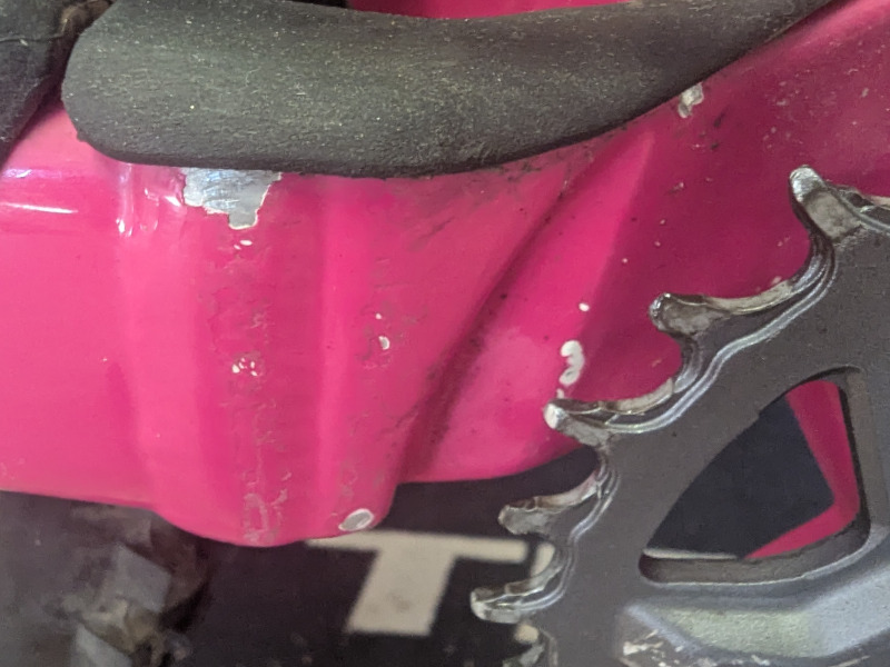 Alpine Trail XR AXS Testrad Detailbild