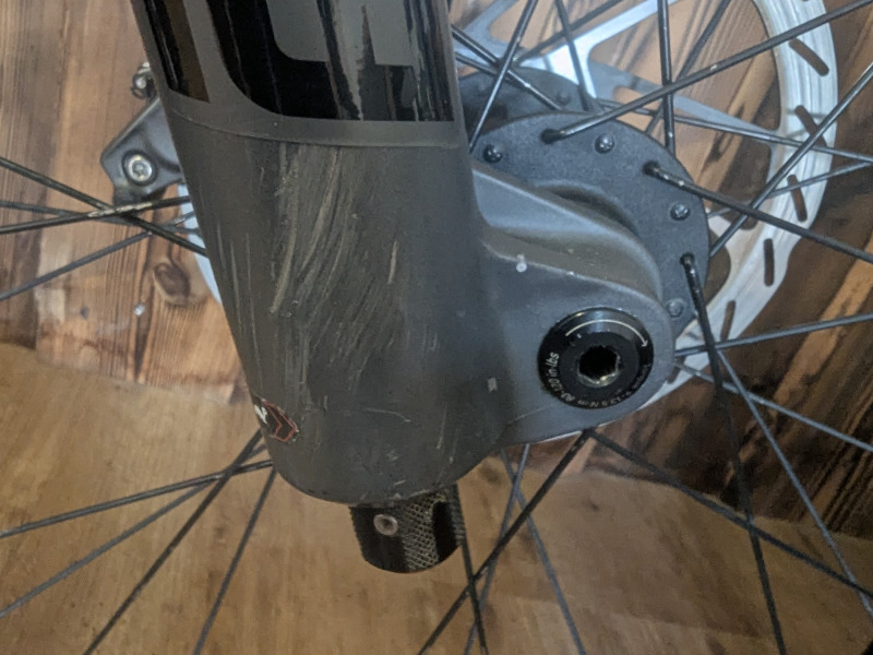 Alpine Trail XR AXS Testrad Detailbild