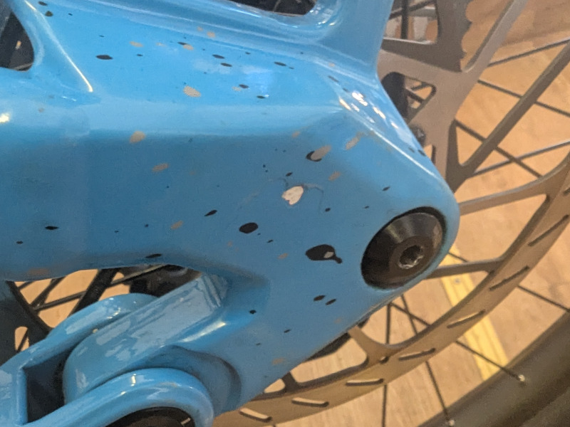 Alpine Trail XR AXS Testrad Detailbild