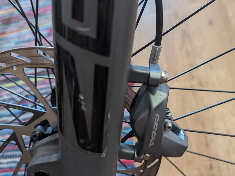 Alpine Trail XR AXS Testrad Detailbild