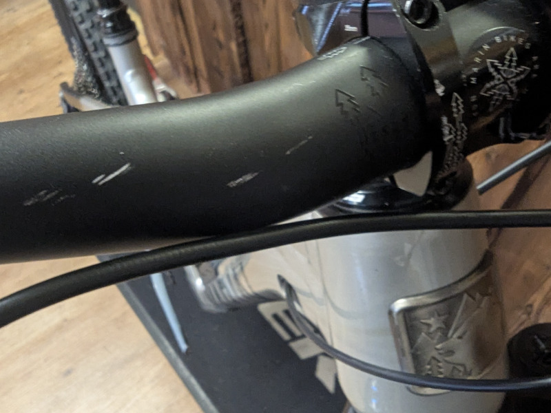 Alpine Trail XR Testrad Detailbild