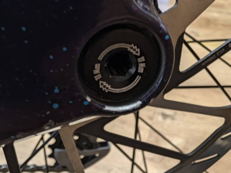 Quake Testrad Detailbild